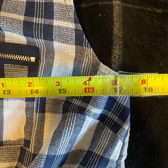 Super Cute Plaid Dress Ties Large Button Up With Collar Mod Ref - Picture 9 of 9